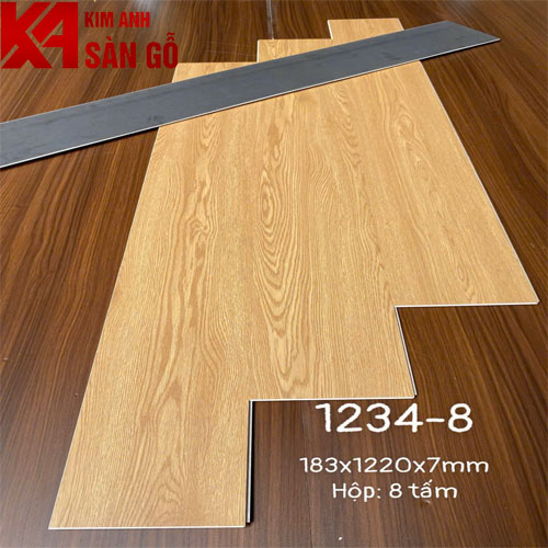 Sàn Nhựa Hèm Khóa Giả Gỗ 6MM AV-1234